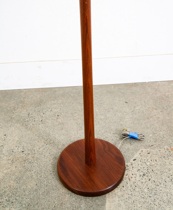Mid Century Modern Floor Lamp Gordon Martz Marshall Studios Walnut Table Wood - Image 5