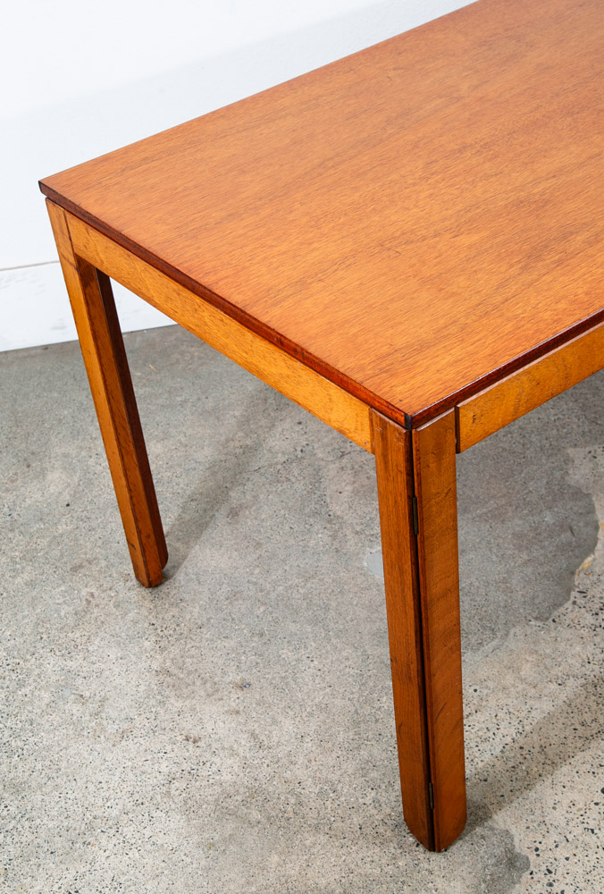 Mid Century Modern Dining Table Rectangle Mahogany Large Vintage Mcm Denmark - Image 7