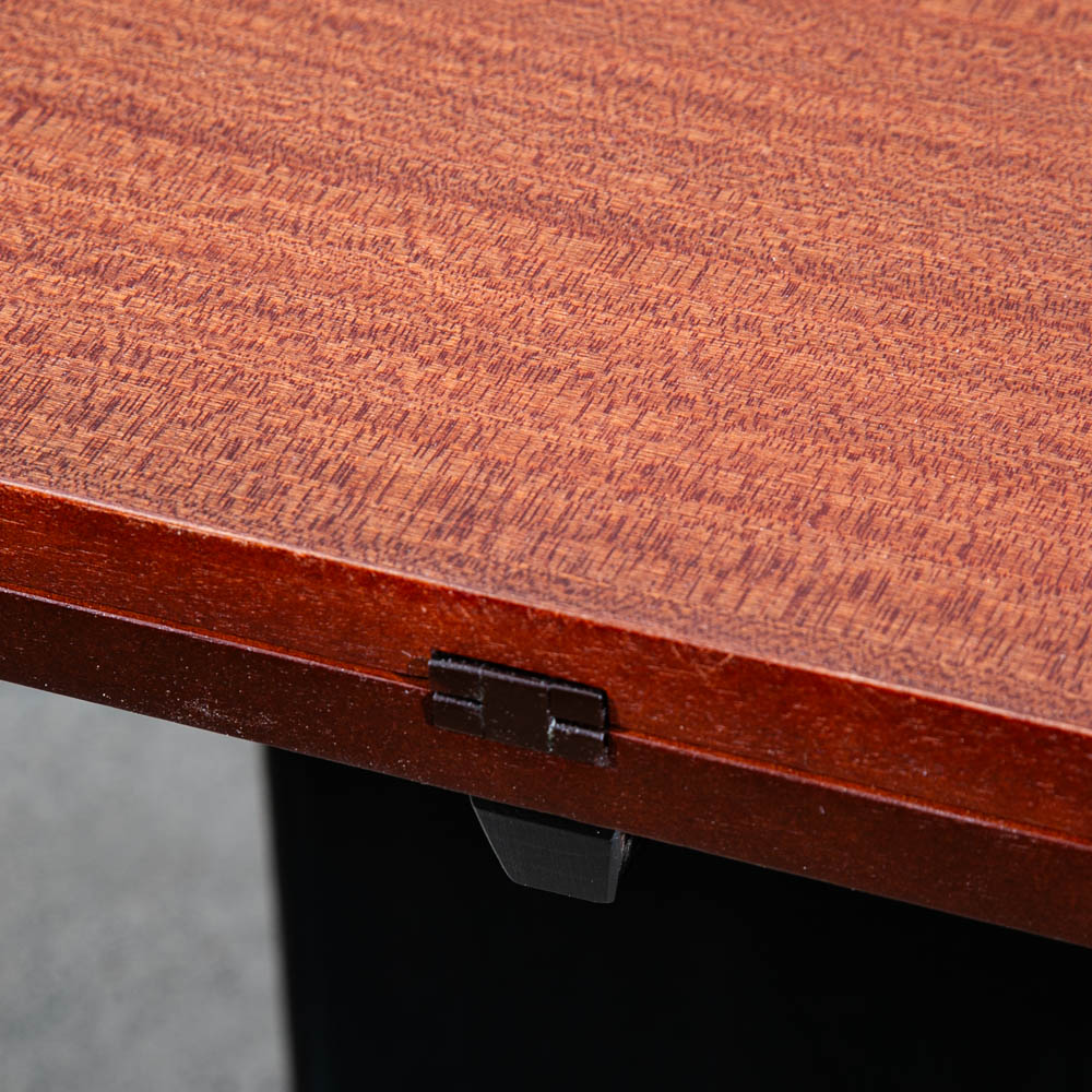 Mid Century Danish Modern Dining Table Mahogany Square Van Den Berghe Cirkante - Image 9