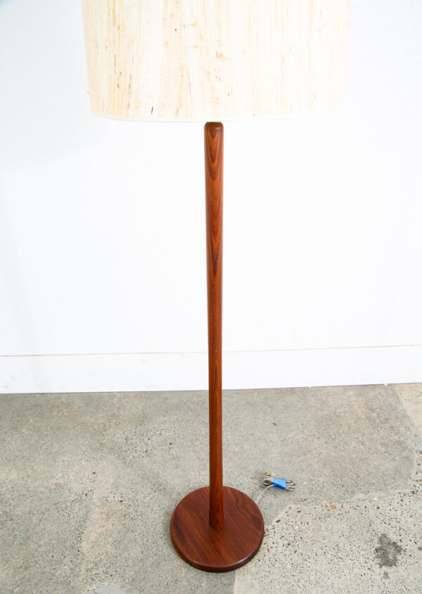 Mid Century Modern Floor Lamp Gordon Martz Marshall Studios Walnut Table Wood - Image 2