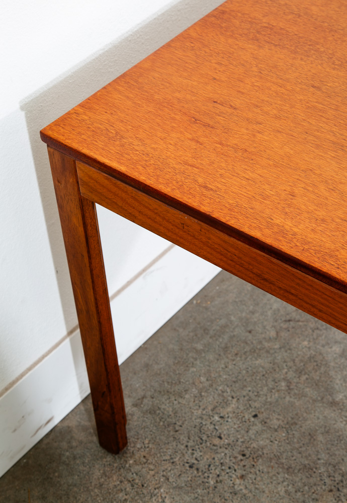 Mid Century Modern Dining Table Rectangle Mahogany Large Vintage Mcm Denmark - Image 11