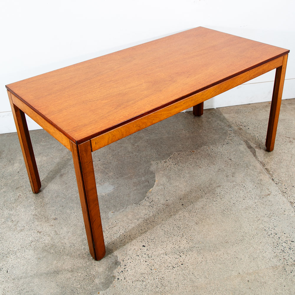 Mid Century Modern Dining Table Rectangle Mahogany Large Vintage Mcm Denmark