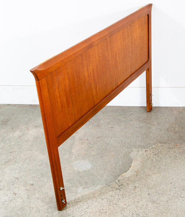 Mid Century Danish Modern Teak Full Size Headboard MidMod Vintage MCM VTG - Image 2