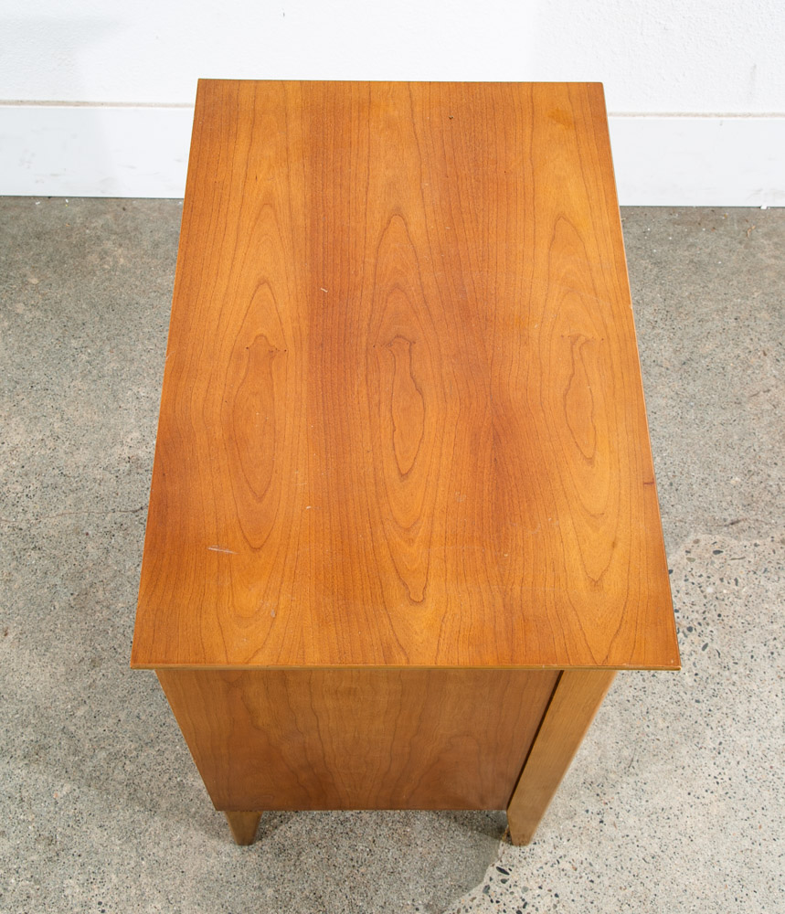 Mid Century Modern Nightstand Side Table Cherry Drawer Wood Handle Dixie Mcm - Image 12