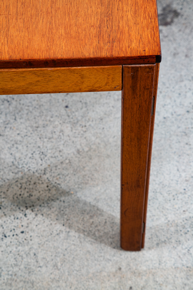 Mid Century Modern Dining Table Rectangle Mahogany Large Vintage Mcm Denmark - Image 10