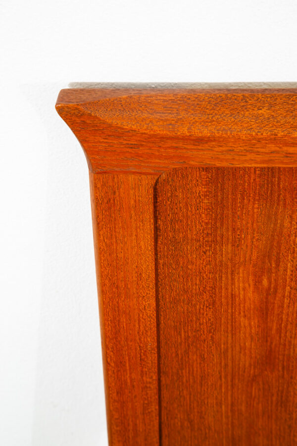 Mid Century Danish Modern Teak Full Size Headboard MidMod Vintage MCM VTG - Image 7