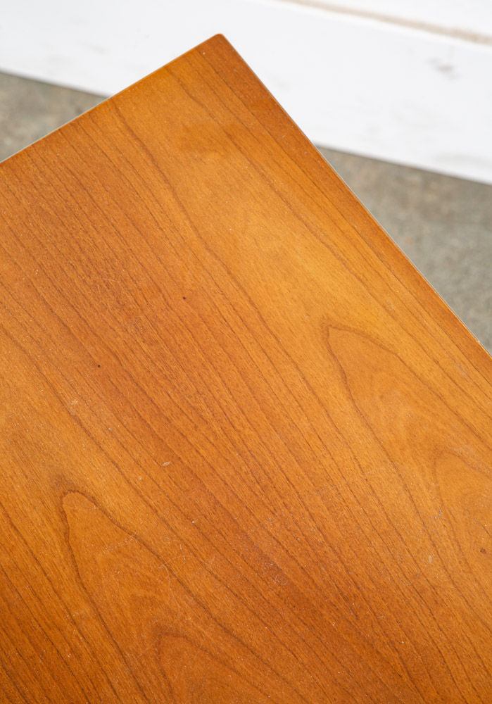Mid Century Modern Nightstand Side Table Cherry Drawer Wood Handle Dixie Mcm - Image 9
