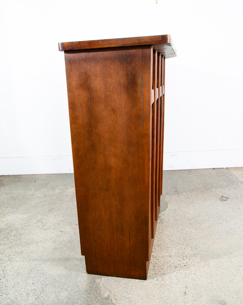 Mid Century Modern Bar Cabinet Credenza Broyhill Brasilia Kent Coffey Walnut Mcm - Image 7