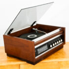 Mid Century Modern Record Player Sharp GS-5600 Stereo Amplifier Receiver Hifi VG