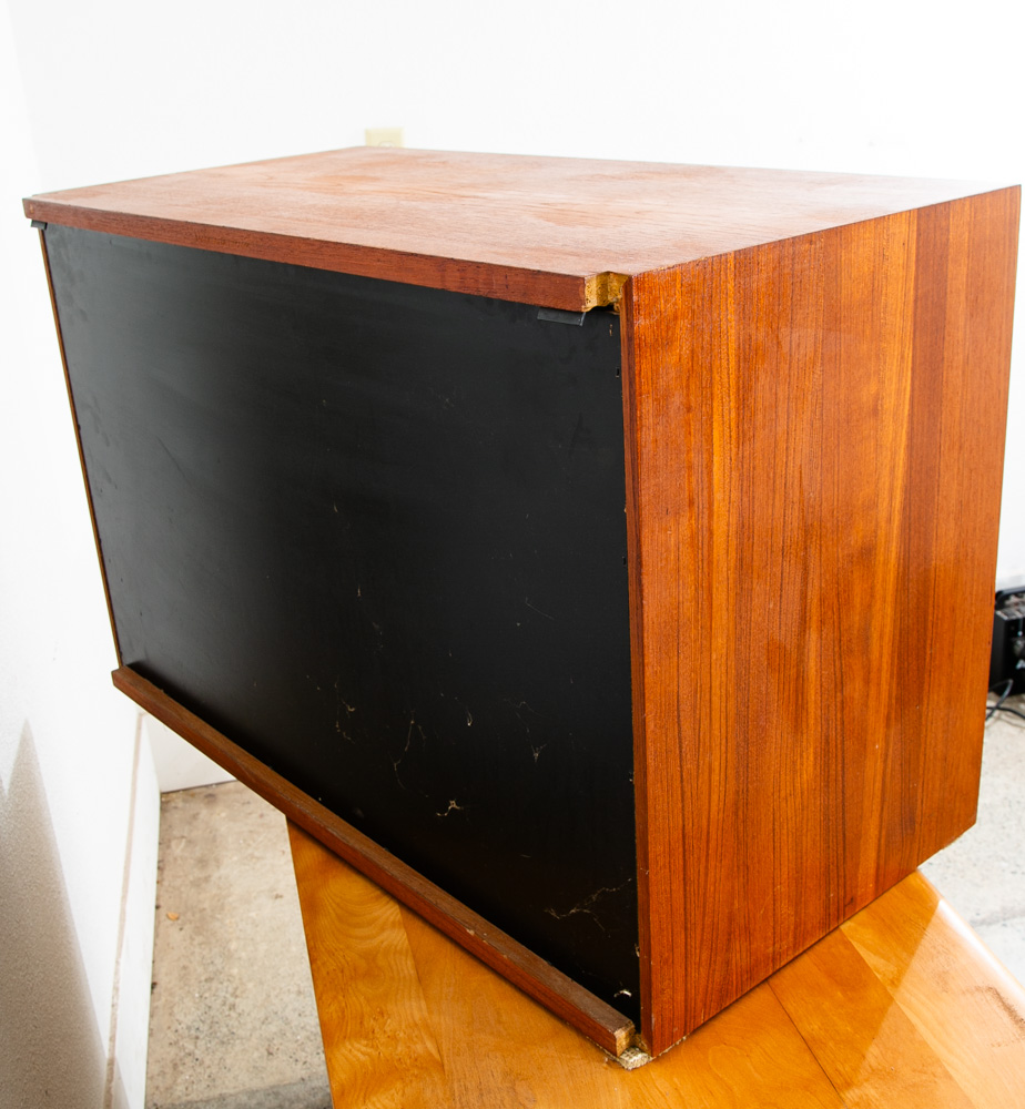 Mid Century Danish Modern Wall Unit Cabinet 2 Door Teak Mcm Poul Cadovious Royal - Image 4