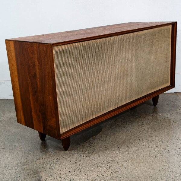 Mid Century Modern Credenza JBL Speaker Cabinet Ace-Hi Hifi Solid Walnut Audio Mcm Mono Hifi LE10A LE30 LX3-1Speakers - Image 4