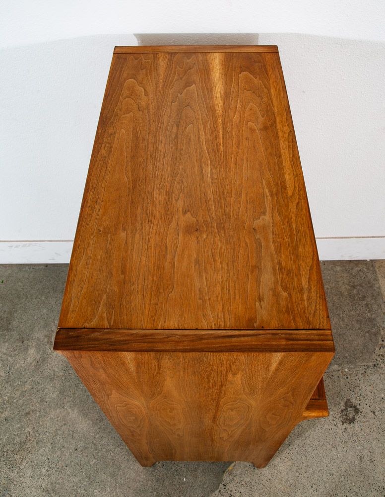 Mid Century Modern Dresser Secretary Highboy Profile Drexel John Van Koert Mcm - Image 4