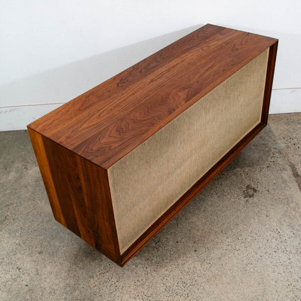 Mid Century Modern Credenza JBL Speaker Cabinet Ace-Hi Hifi Solid Walnut Audio Mcm Mono Hifi LE10A LE30 LX3-1Speakers