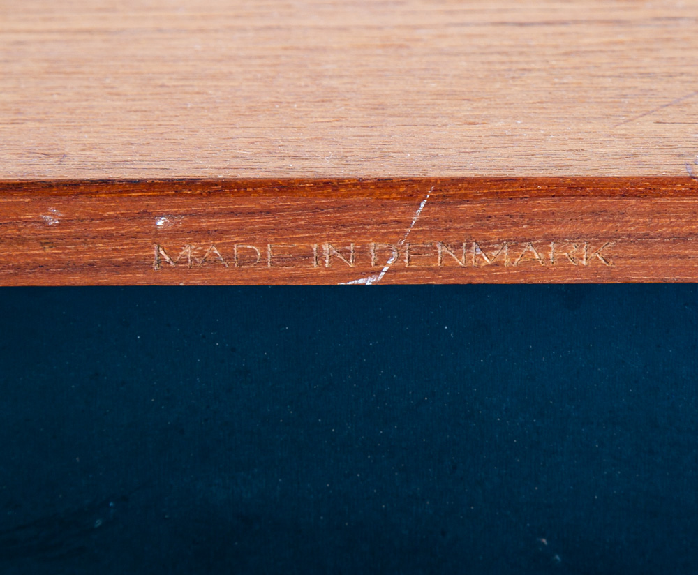 Mid Century Danish Modern Wall Unit File Cabinet 2 Doors Teak Cadovious Royal - Image 7