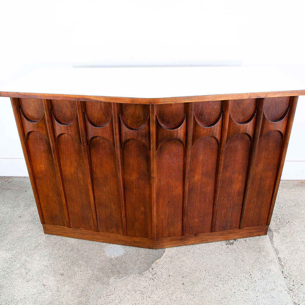 Mid Century Modern Bar Cabinet Credenza Broyhill Brasilia Kent Coffey Walnut Mcm - Image 4