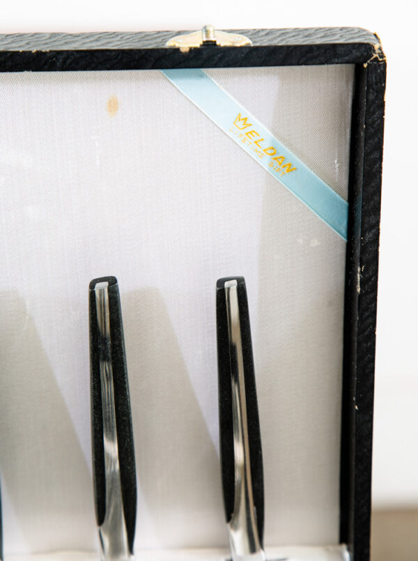 Mid Century Modern Cutlery Silverware Set Eldan Design 2 73 Pc Japan Stainless - Image 3