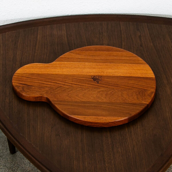 Mid Century Modern Danish Dansk Vintage Serving Tray solid Teak Wood MCM - Image 6