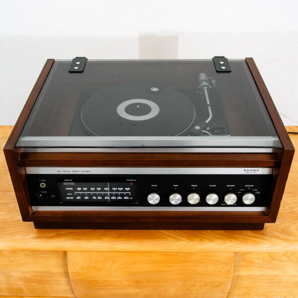 Mid Century Modern Record Player Sharp GS-5600 Stereo Amplifier Receiver Hifi VG - Image 3