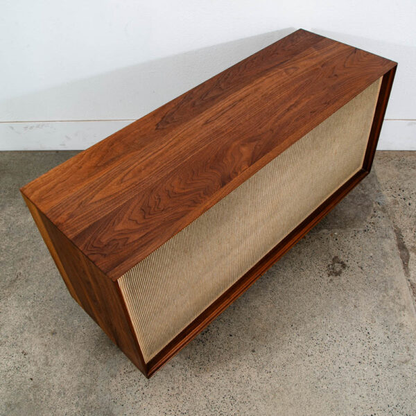 Mid Century Modern Credenza JBL Speaker Cabinet Ace-Hi Hifi Solid Walnut Audio Mcm Mono Hifi LE10A LE30 LX3-1Speakers - Image 10