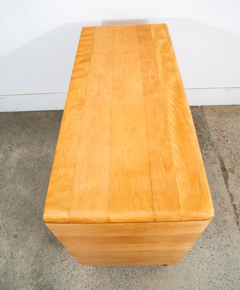 Mid Century Modern Dresser 3 Drawer Heywood Wakefield Solid Maple Blonde Mcm NM - Image 4