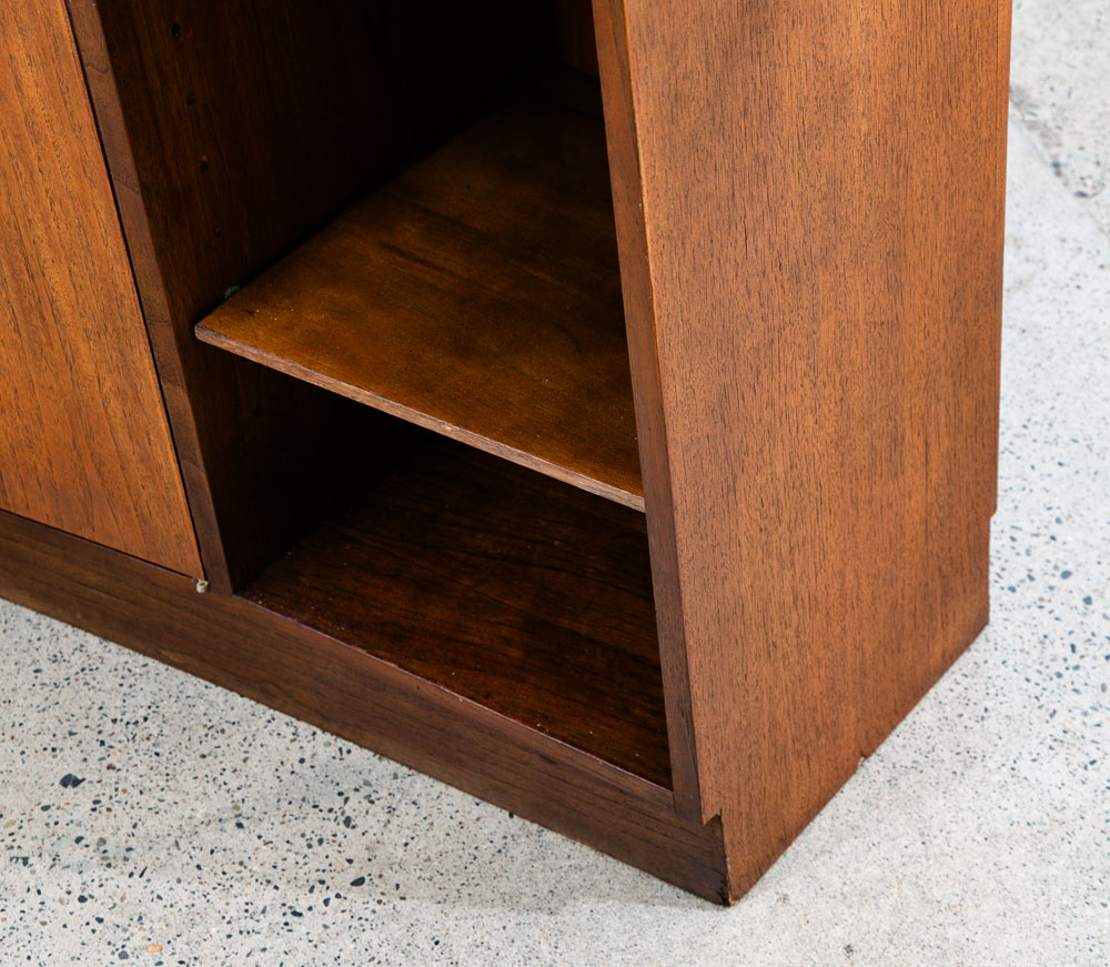 Mid Century Modern Bar Cabinet Credenza Broyhill Brasilia Kent Coffey Walnut Mcm - Image 9