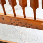 Mid Century Modern Headboard Bed Frame Full Kipp Stewart Drexel Declaration Mcm - Image 7