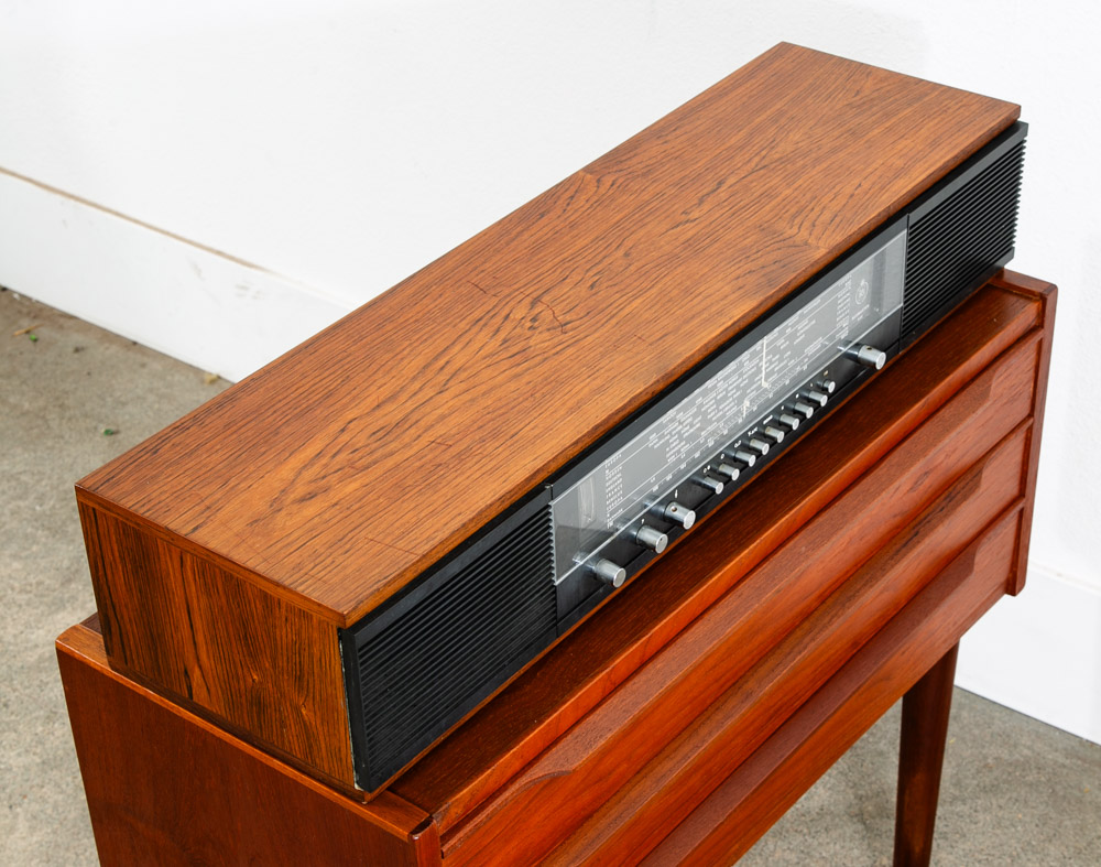 Mid Century Modern Tuner Rosewood Bang Olufsen Beomaster 900 Table Radio Stereo