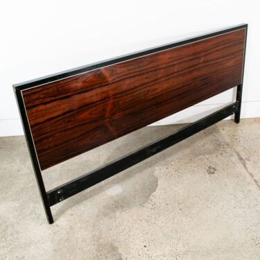 Mid Century Danish Modern Headboard King Bed Frame Rosewood Glenn of California
