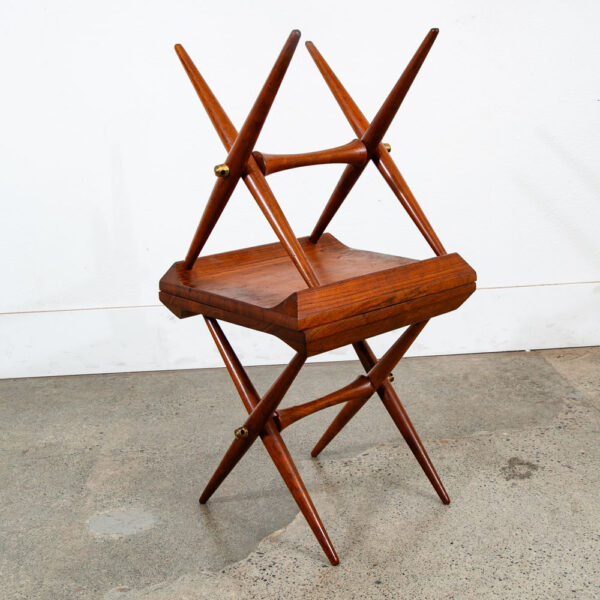 Mid Century Danish Modern Side Tables End Dansk IHQ Jens Quistgaard Staved Teak - Image 6