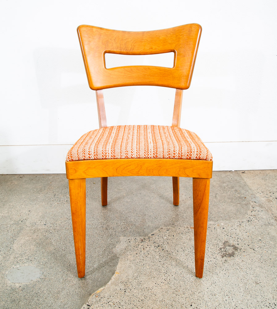 Mid Century Modern Dining Chairs Set 6 Heywood Wakefield Dog Bone Armchair Mcm - Image 11