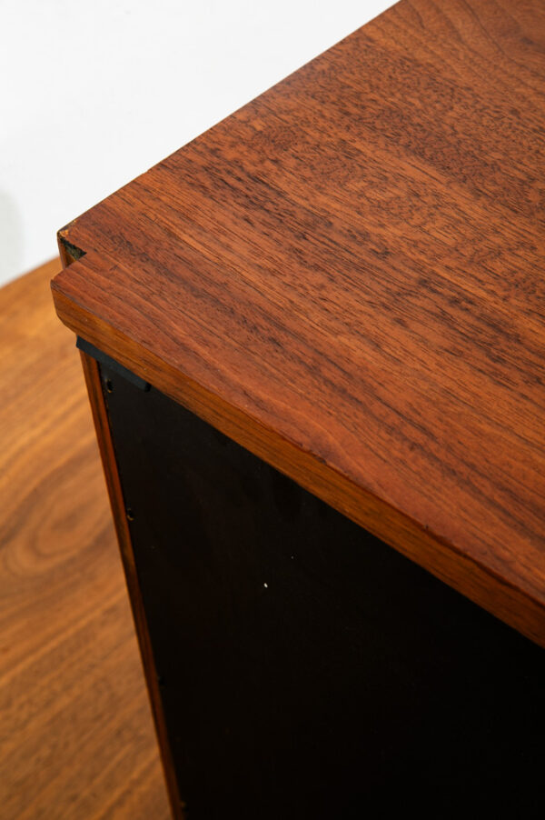 Mid Century Danish Modern Wall Unit Cabinet Drop Down Teak Mcm Cado Royal Lock - Image 11