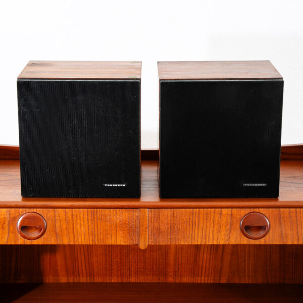 Mid Century Danish Modern Speakers Set Hifi System #19 Bookshelf Rosewood Mcm - Image 3