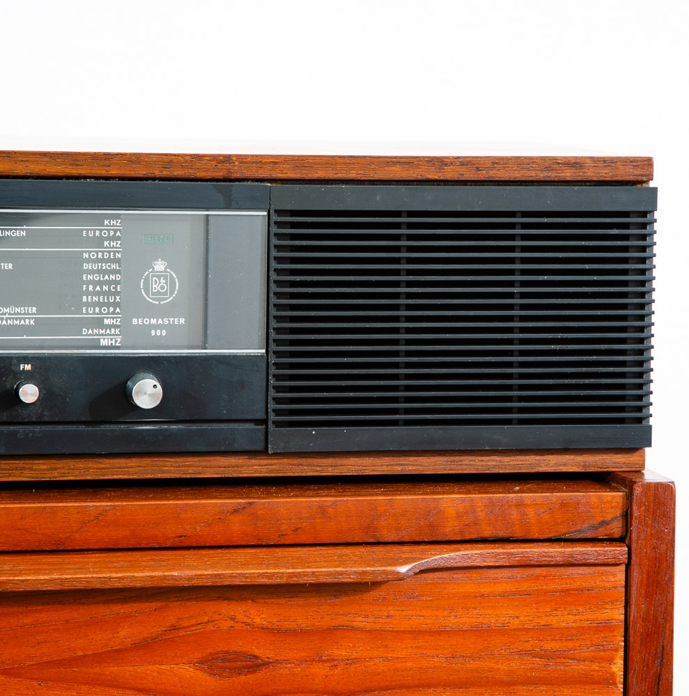 Mid Century Modern Tuner Rosewood Bang Olufsen Beomaster 900 Table Radio Stereo - Image 8