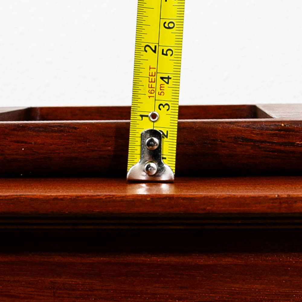 Mid Century Modern Danish Vintage ESA Serving Tray Made From Solid Teak Wood Mcm - Image 12