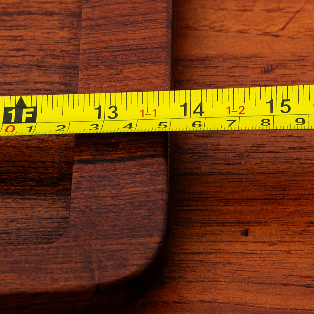 Mid Century Modern Danish Vintage ESA Serving Tray Made From Solid Teak Wood Mcm - Image 11