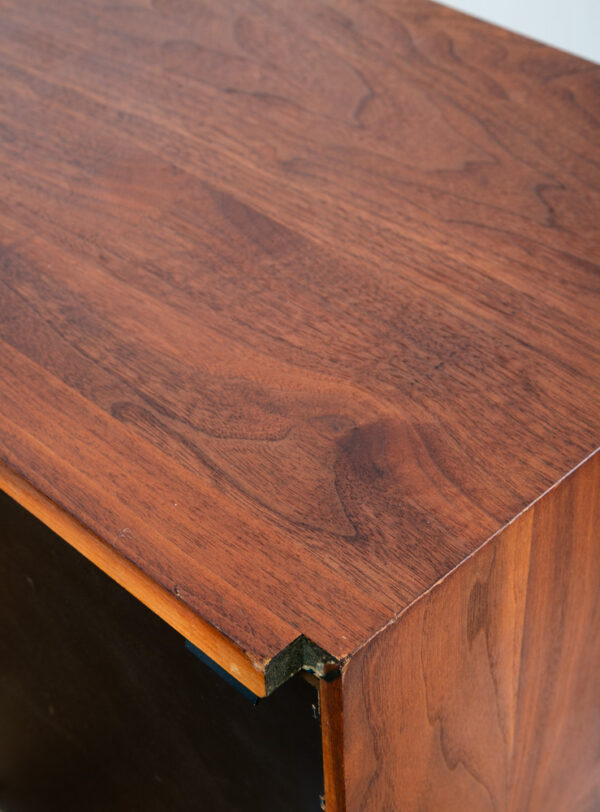 Mid Century Danish Modern Wall Unit Cabinet Drop Down Teak Mcm Cado Royal Lock - Image 7
