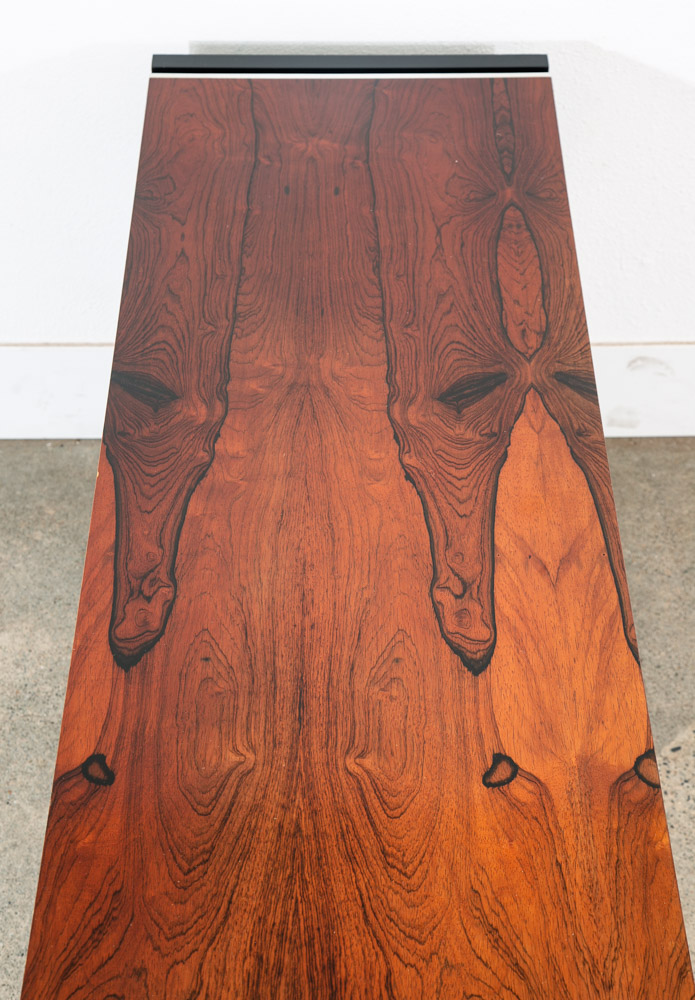 Mid Century Modern Credenza Dresser Rosewood 6 Drawer Black Glenn of California - Image 8