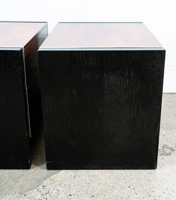 Mid Century Modern Nightstands End Side Tables Rosewood Glenn of California NM - Image 4