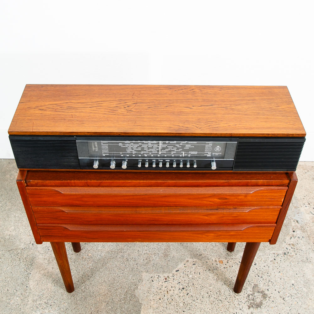 Mid Century Modern Tuner Rosewood Bang Olufsen Beomaster 900 Table Radio Stereo - Image 3