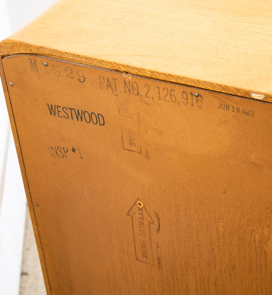 Mid Century Modern Dresser 12 Drawer Heywood Wakefield Westwood Blonde Vintage - Image 5