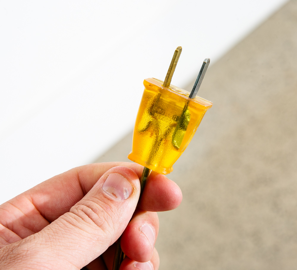 Mid Century Modern Table Lamp Ceramic Blue Lava Glaze Studio Design Vintage Mcm - Image 5