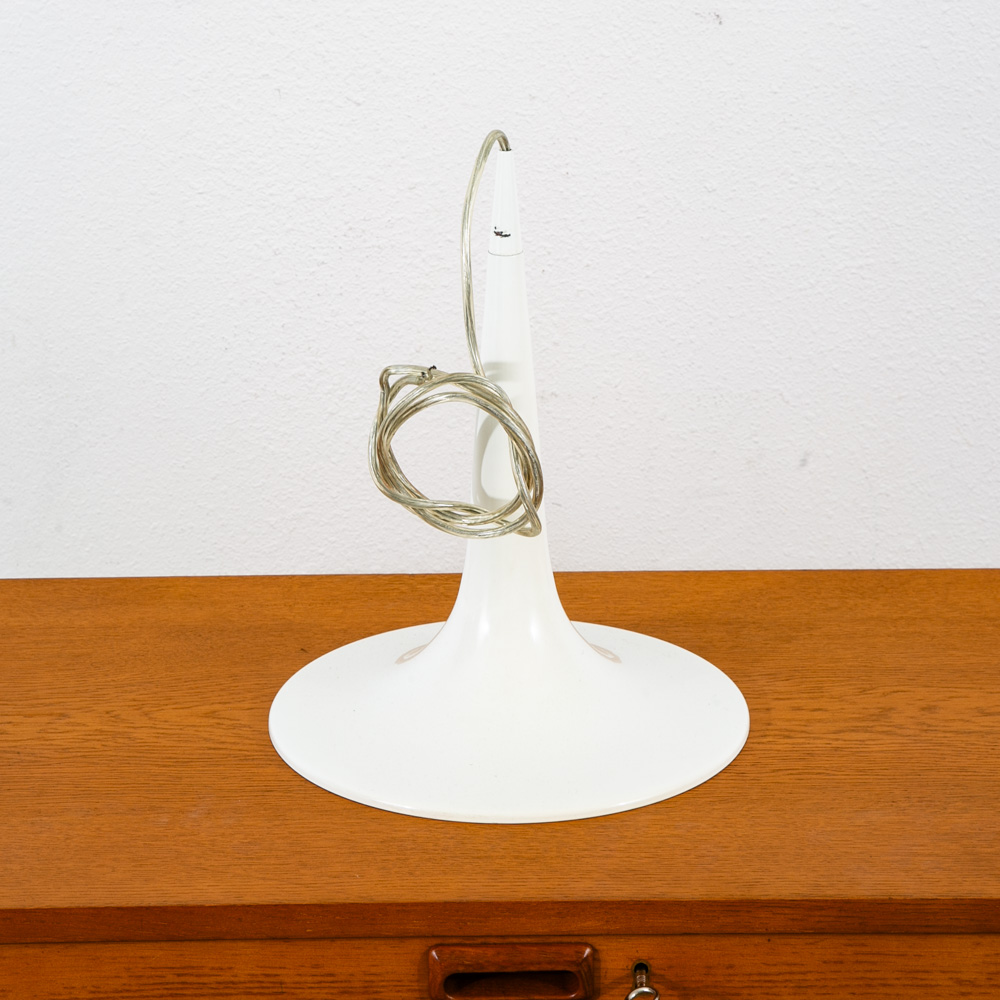 Mid Century Danish Modern Pendant Lamps Set Light Pair White Hanging Denmark Mcm - Image 8