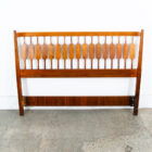 Mid Century Modern Headboard Bed Frame Full Kipp Stewart Drexel Declaration Mcm - Image 2