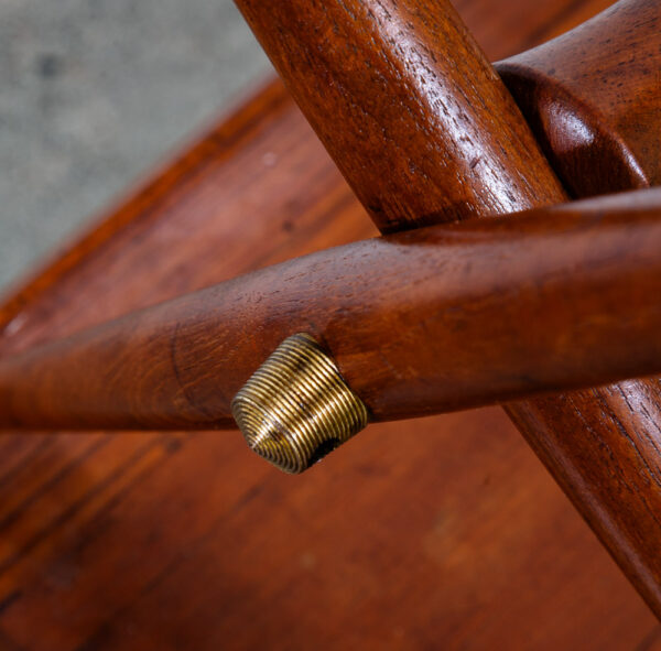 Mid Century Danish Modern Side Tables End Dansk IHQ Jens Quistgaard Staved Teak - Image 12