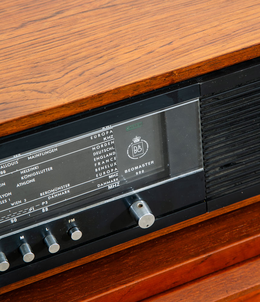 Mid Century Modern Tuner Rosewood Bang Olufsen Beomaster 900 Table Radio Stereo - Image 9
