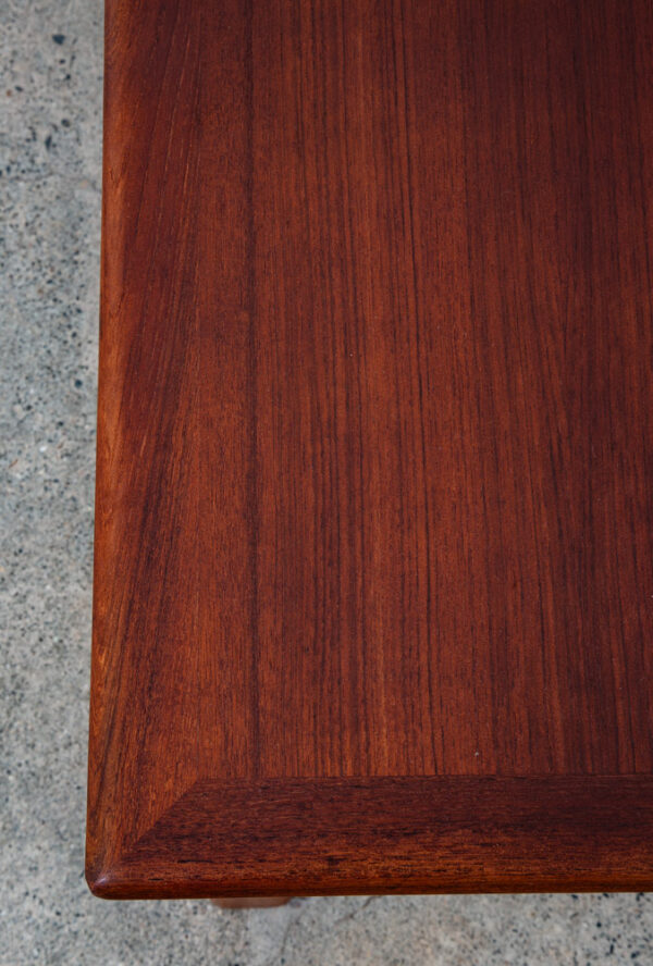 Mid Century Danish Modern End Table Side Square Teak Denmark Coffee Mcm - Image 10