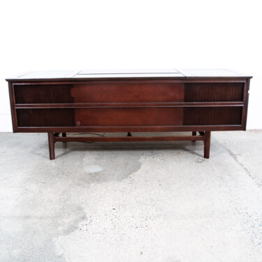 Mid Century Modern Stereo Console Record Player General Electric Radio Audio Mcm