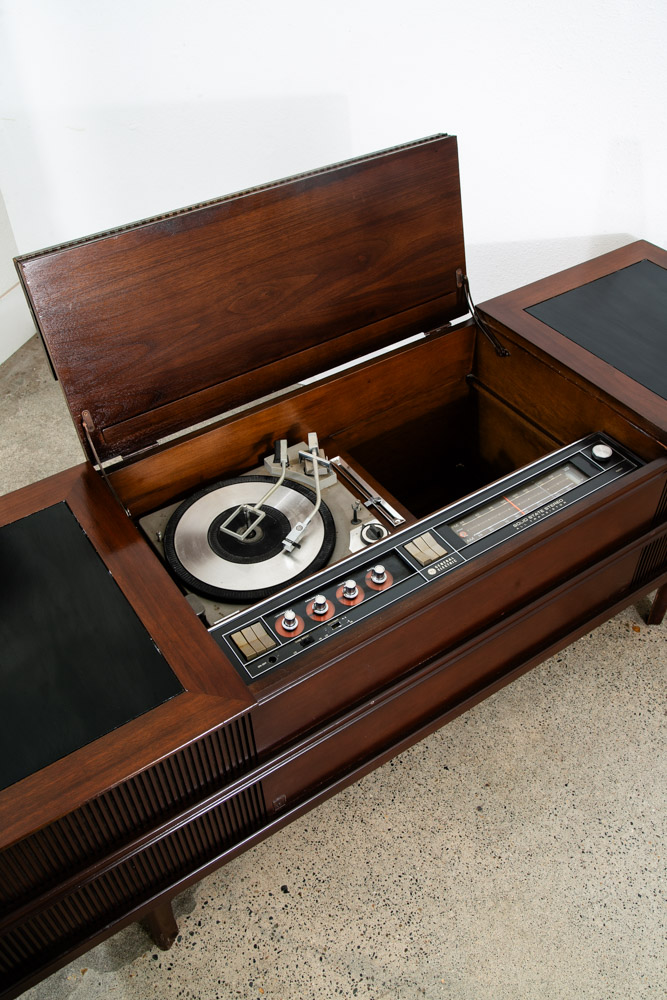Mid Century Modern Stereo Console Record Player General Electric Radio Audio Mcm - Image 7