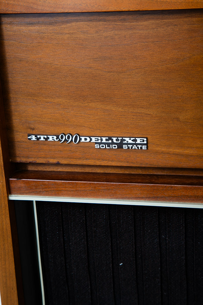 Mid Century Modern Stereo Console Record Player Hifi Radio Nivico Solid State - Image 8