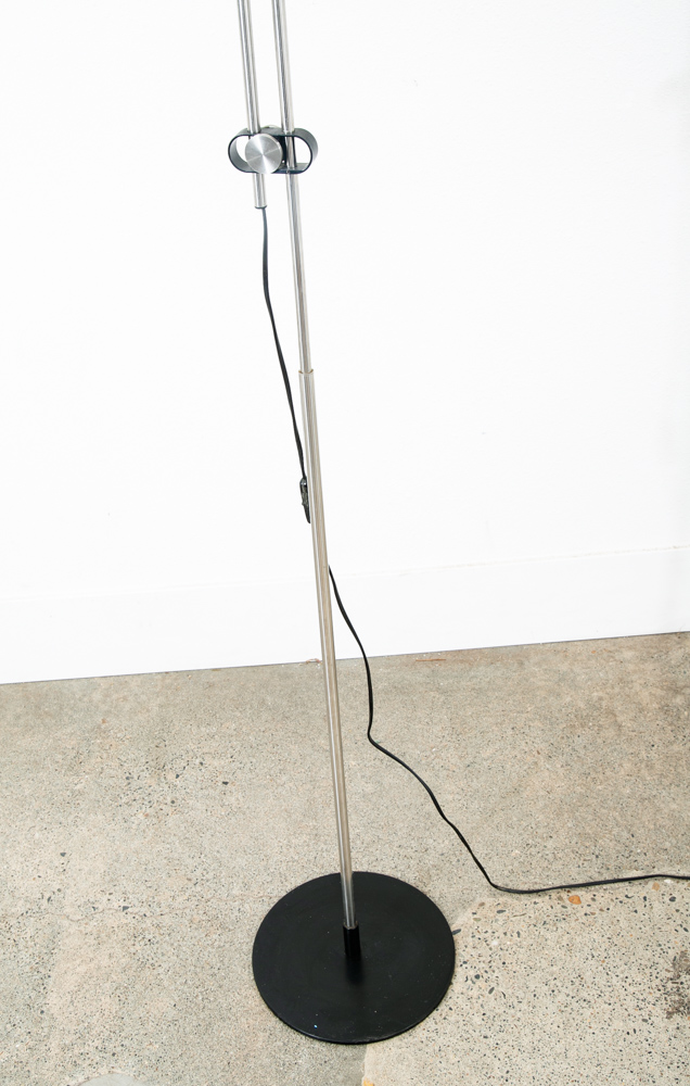 Mid Century Modern White Floor Lamp By Le Klint Model 321 W/ Shade Adjustable NM - Image 8